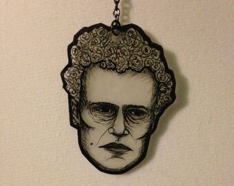 Henry Portrait of a Serial Killer Necklace ~ Shrink Plastic ~ 80's Horror ~ Michael Rooker ~ True Crime