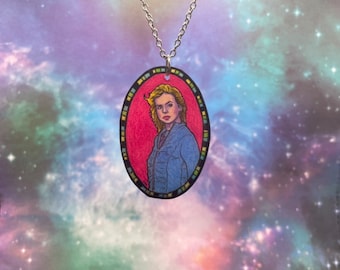 Doctor Who ~ Necklace ~ Science Fiction ~ Billie Piper ~ Deadly Dinks ~ Shrinkydinks ~ Jewelry ~ Tardis ~ Daleks ~ Cybermen