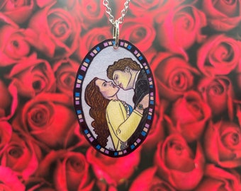 Sparkly Vampire Necklace ~ Vampires ~ Edward Cullen ~ Bella Swan ~ Sparkly ~ Deadly Dinks ~ Shrink Dinks ~ Jewelry