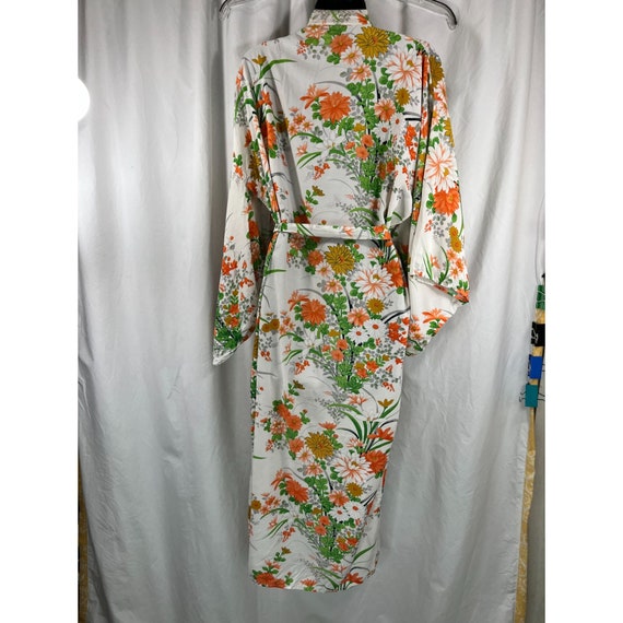 Cheerful Vintage 60s Springtime Daisies Yukata Ki… - image 8