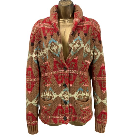 Ralph Lauren American Living Aztec Southwestern V… - image 2