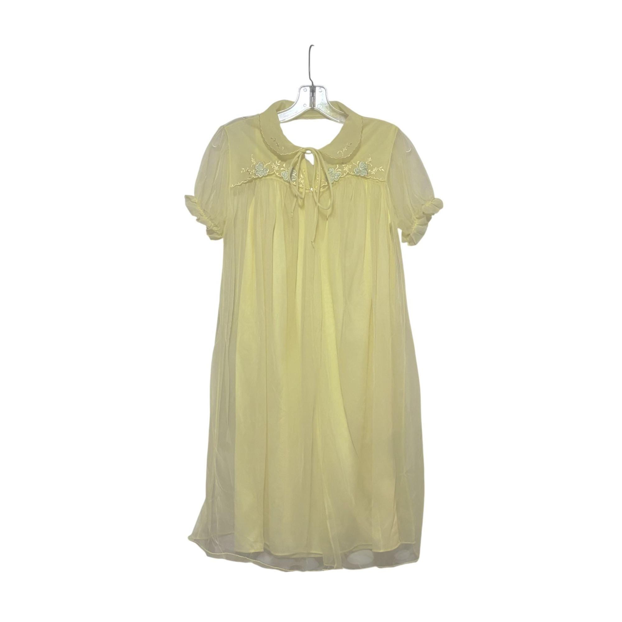 knee length dresses for ladies When Life Gives You Lemons Yellow Textured Babydoll Dress – Shop the Mint main image 1
