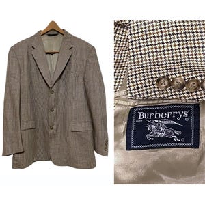 【1994】Double Blazer／Burberrys of London Burberrys Blazer - Etsy