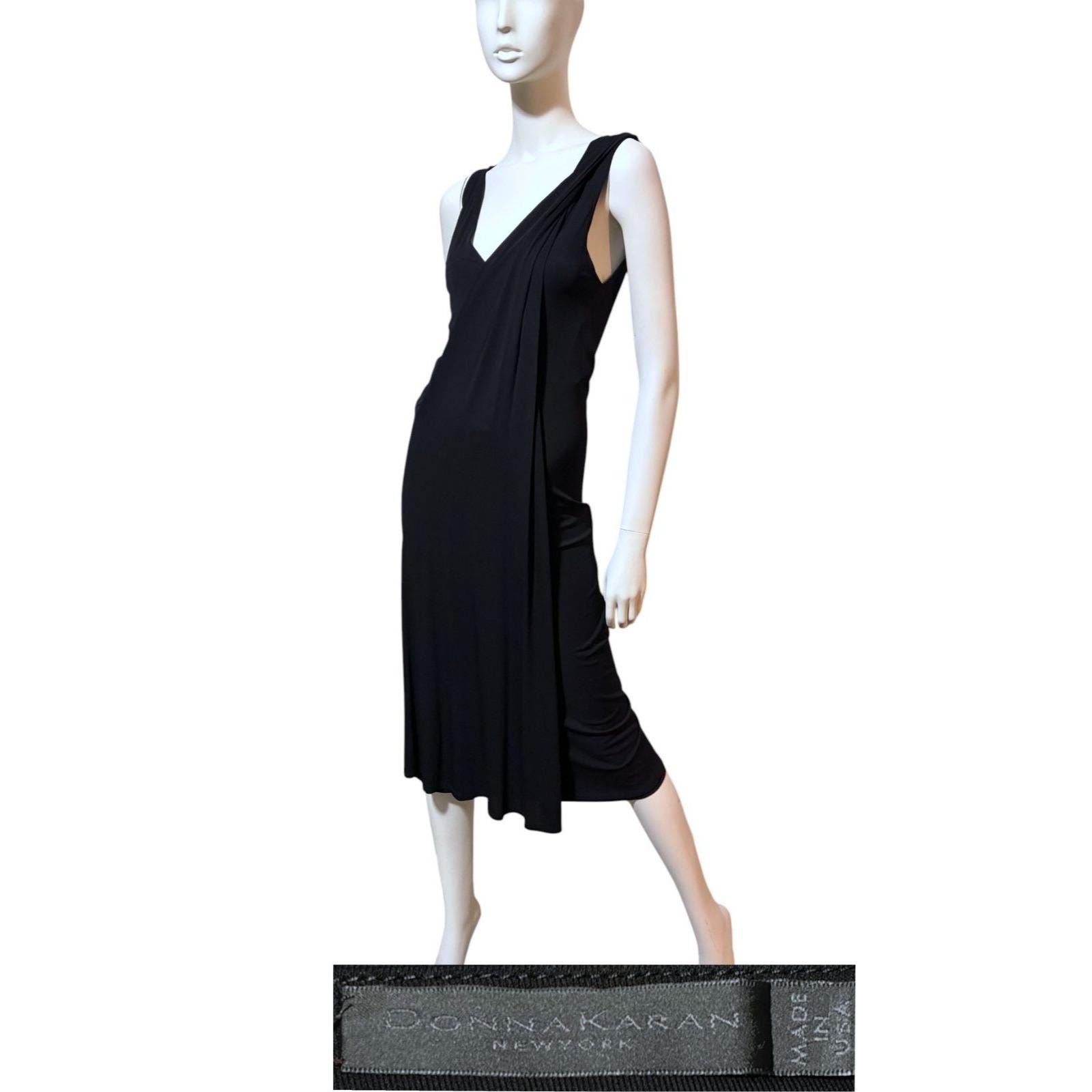 strapless open back dress Vintage 80s Black Peplum Rose Party Dress