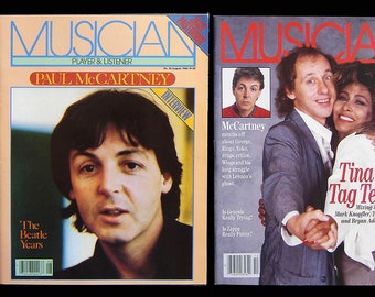 McCartney Music Magazines 1970's & 1980's