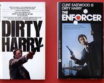 Classic Dirty Harry Books, DVD and bookmark!