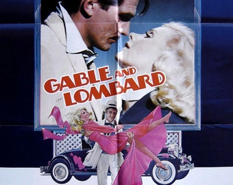 Gable & Lombard Original* Movie Poster