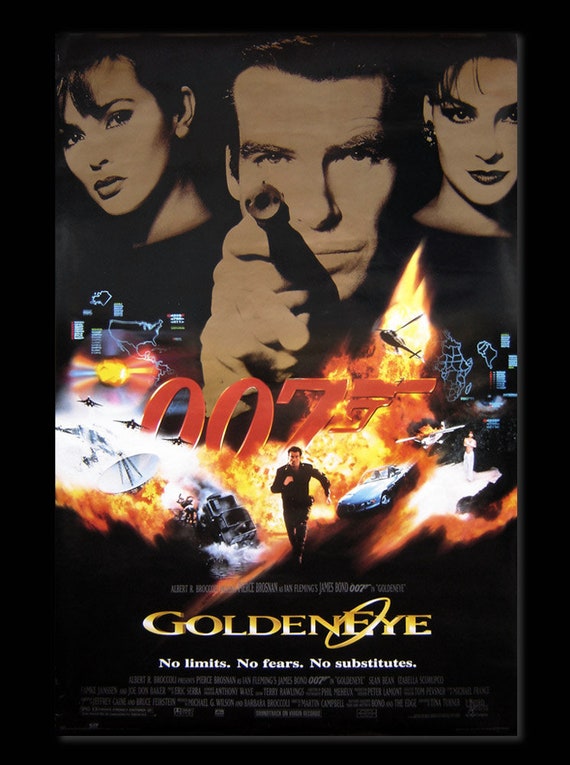 007 Goldeneye Poster 