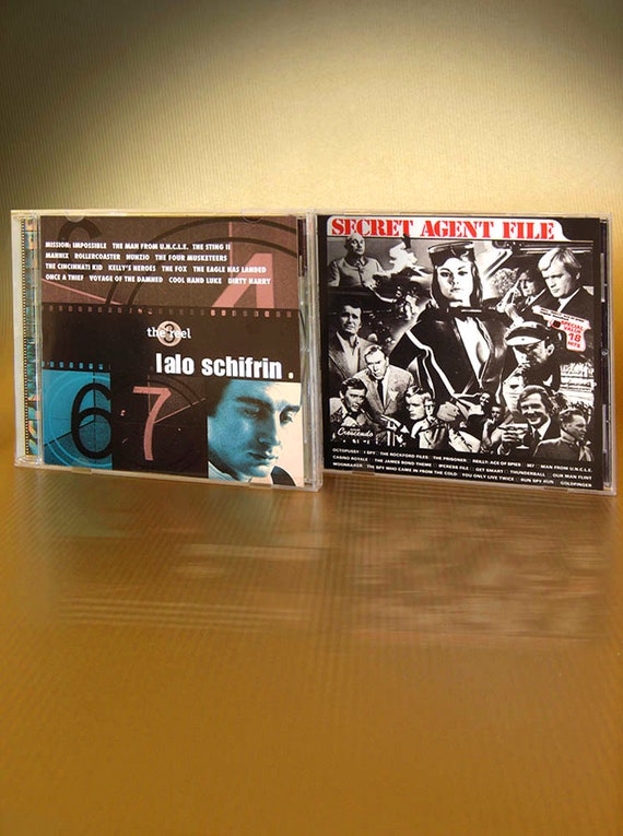 The Reel Lalo Schifrin Movie Tv Themes Cd Plus The Secret Agent File Movie Tv Themes Cd