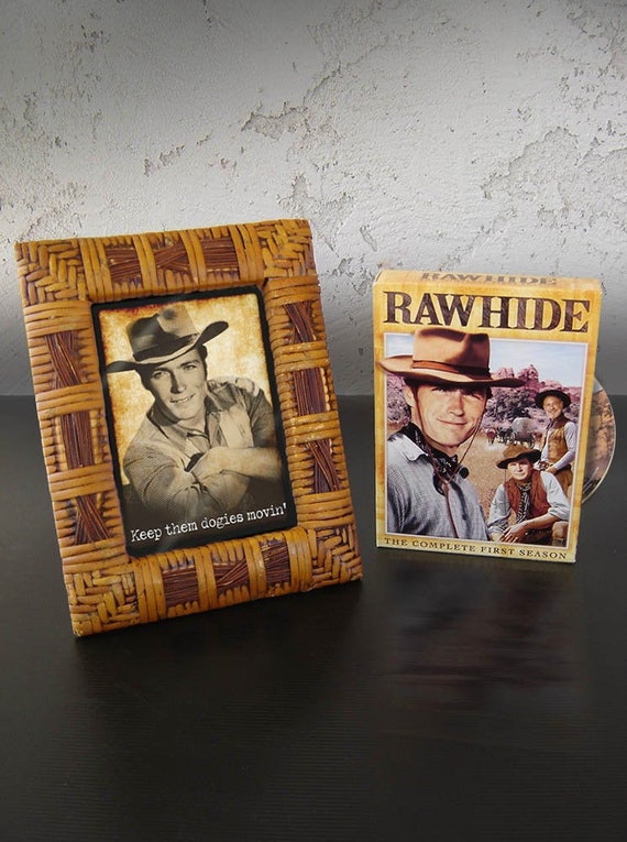 Rowdy Yates Picture Frame Plus First Season Of Rawhide Etsy Rowdy Yates Picture Frame Plus First Season Of Rawhide Etsy