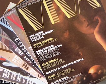 VIVA Magazine 1978-8 Issues For One Price