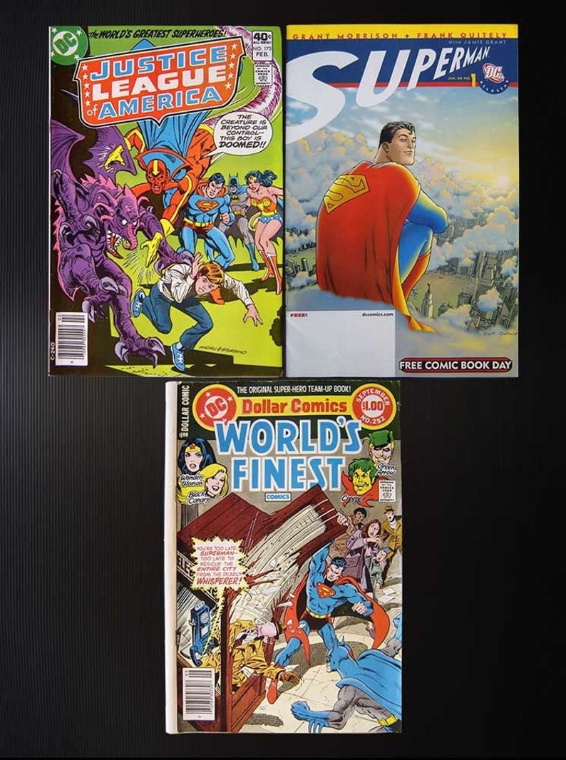 Superman Collection Six issues including two No. 1 comic books image 2