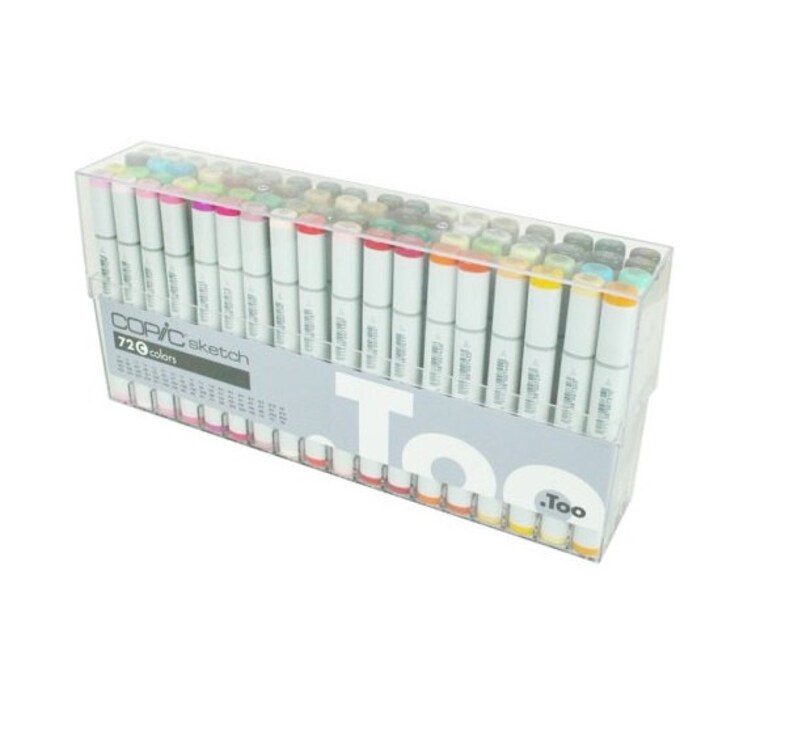 Copic Sketch Marker Pen 72 Color Markers Set C Japan Free Express Shipping
