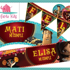 Printable Kit with editable text - The book of Life - Give your name to your Birthday!