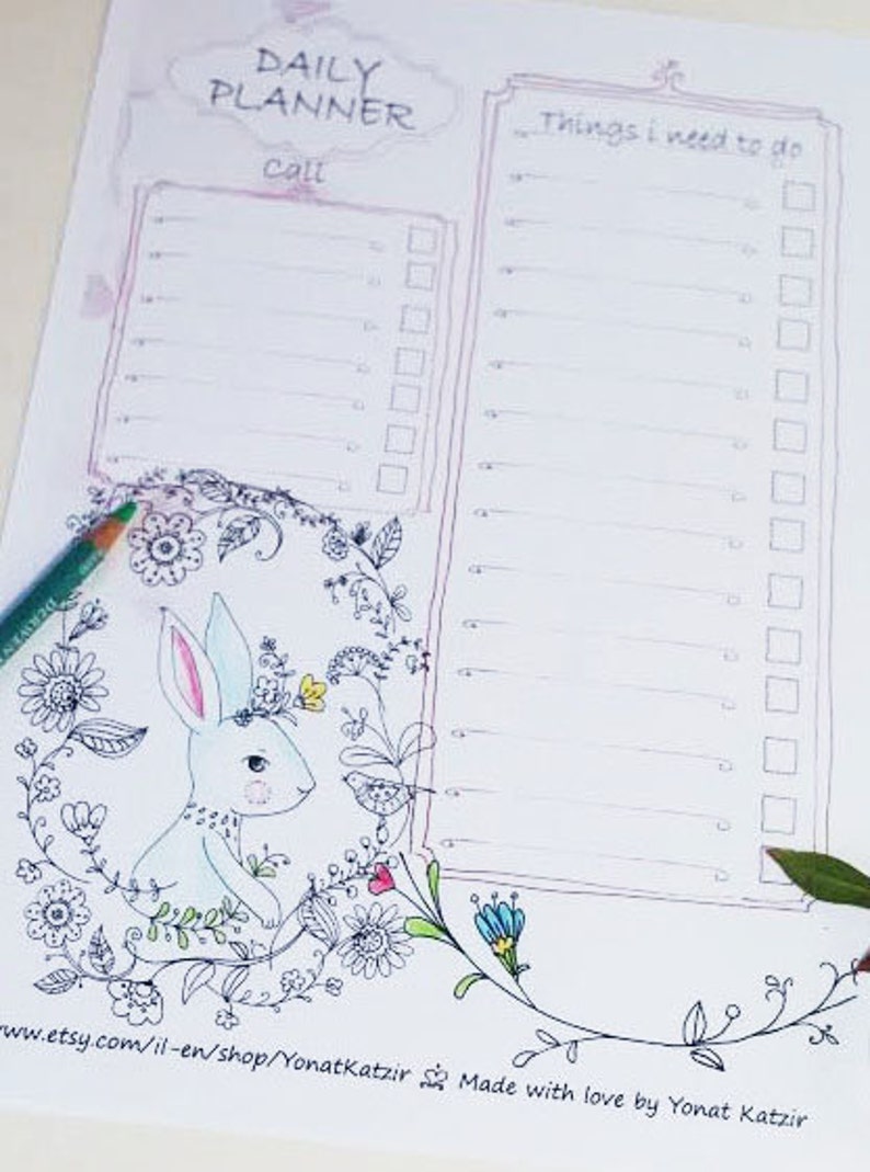 A4 day by day planner,printable everyday program, do it yourself every day planner, Printable every day agenda, Planner PDF, floral bunny, coloring internet pages, In the direction of do checklist picture about Diy Daily Planner identify A4 each day planner,printable day-to-day application, do-it-yourself each day planner, Printable day by day plan, Planner PDF, floral bunny, coloring internet pages, Toward do listing