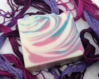 Peony and Amberwood Bar Soap, 4 oz,  Self Care, Handsoap, Body Bar, Handcrafted