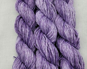 Polyester Glow in the Dark Yarn- Hand dyed - 50g