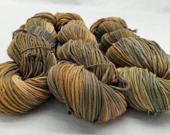 100% Cotton Yarn - Hand dyed - 100g