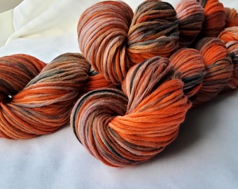 Hilo 100% algodón - Teñido a mano - 100 g