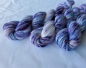 100% Cotton Yarn - Hand dyed Variegated DK - 50g