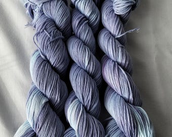 Hilo 100% algodón - Teñido a mano, multicolor, grosor DK - 50 g