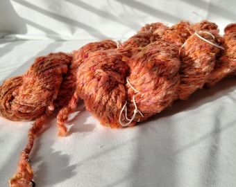 Handspun yarn - Sari Silk Blend - 50g