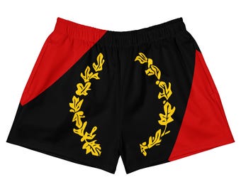 Black American Heritage Flag UNISEX Shorts