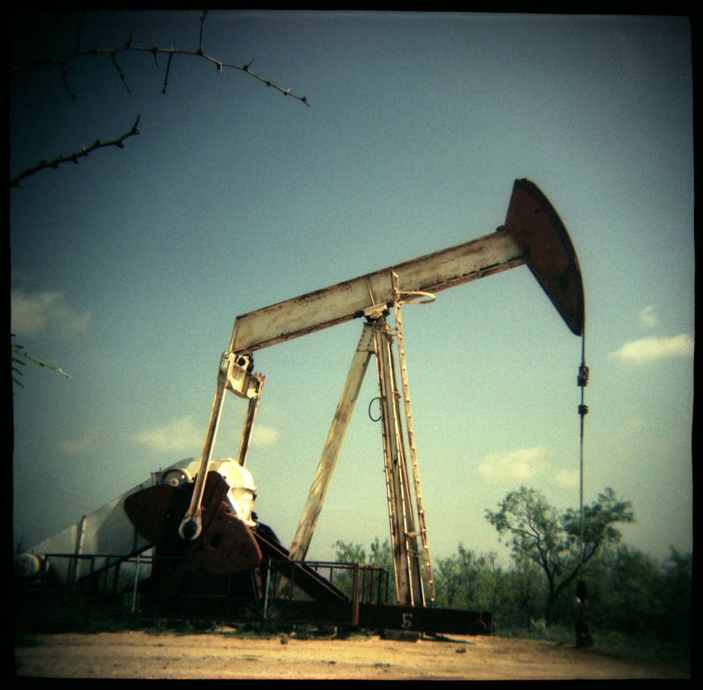 West Texas Pumpjack Etsy