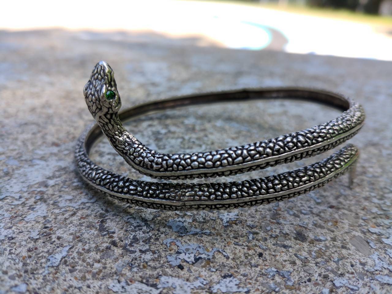Snake cuff snake bracelet silver snake bracelets snake wrap Etsy
