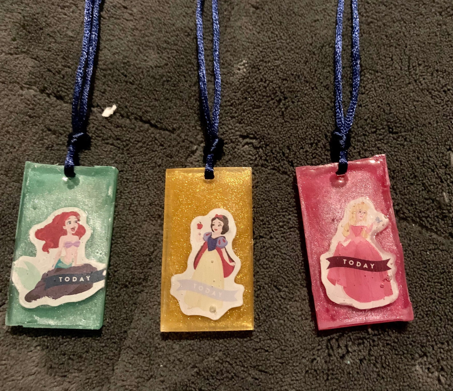 Disney Princess Inspired Keychains Etsy