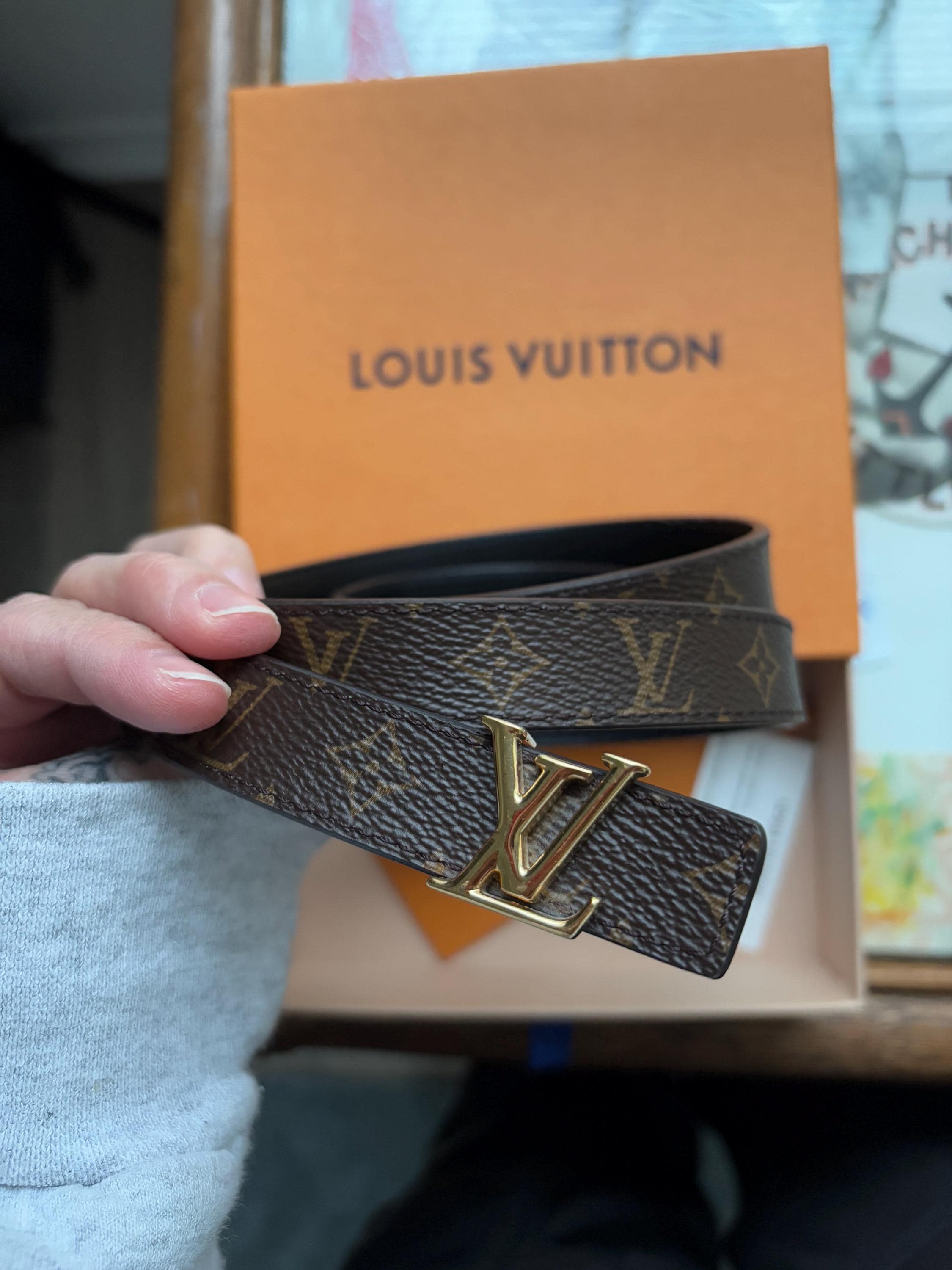 Custom Lv Leather Belt Buckle Custom Lv Belt Louis Vuitton Western