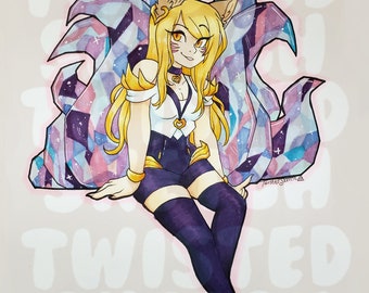 Ahri Traditional Print