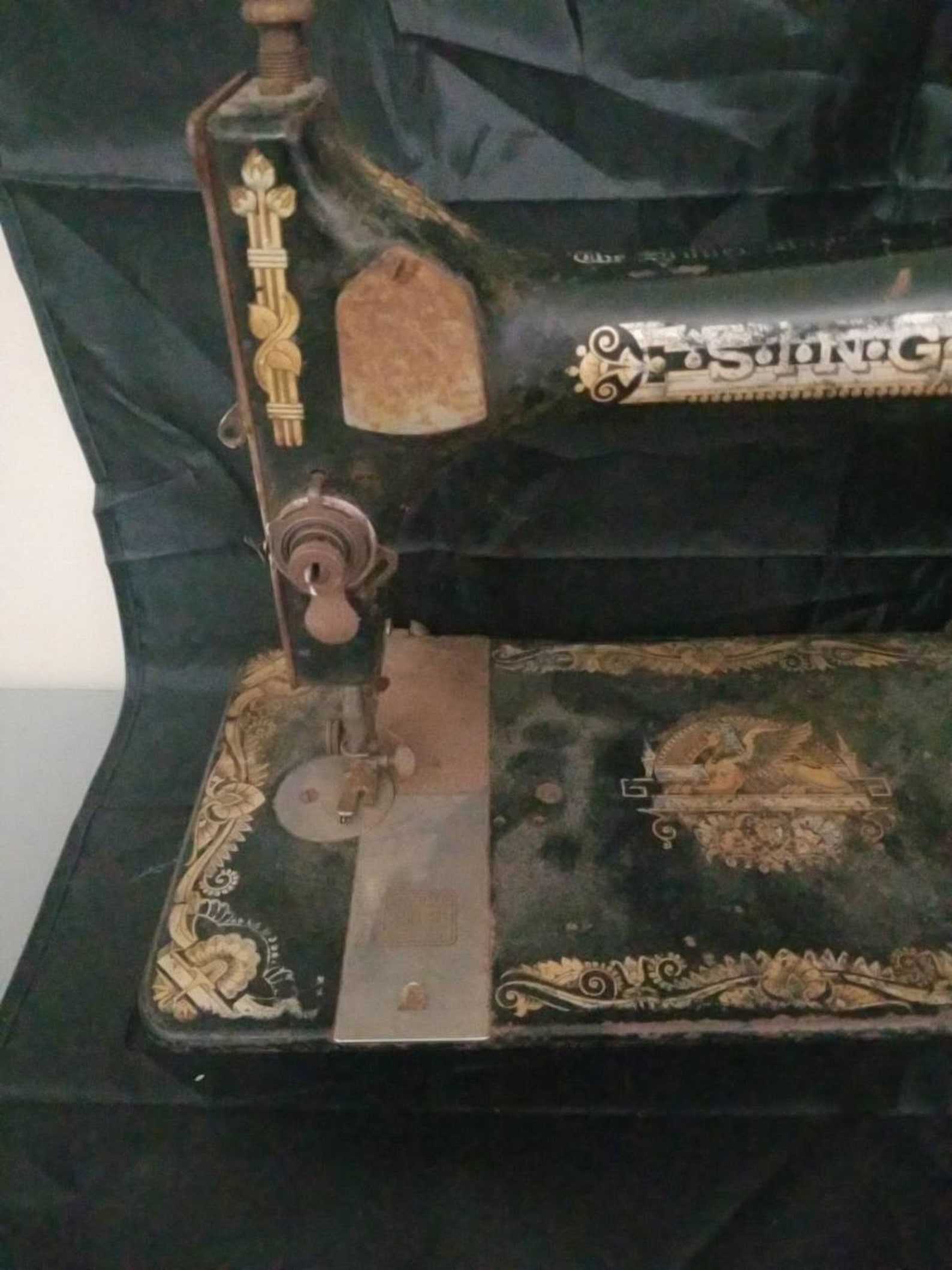 Antique Singer Sewing Machine Patented 1891 BC2017 Craft Etsy