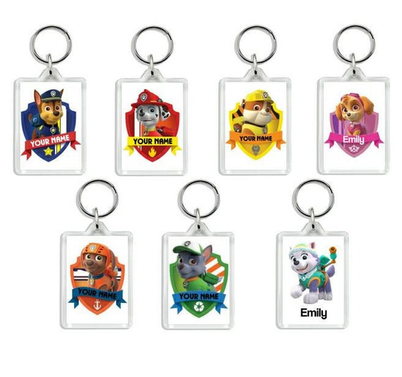 personalised paw patrol bag