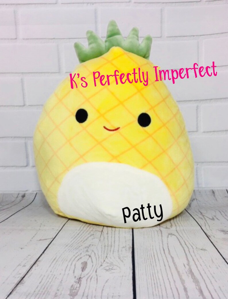 Pineapple Plush Personalized Pineapple Fruit Squishmallow | Etsy