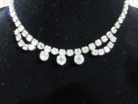 Timeless Beauty: Rhinestone Wedding Necklace for … - image 1
