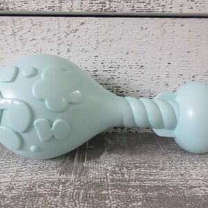 Adorable sonajero azul grande para bebé: regalo ideal para recién nacidos