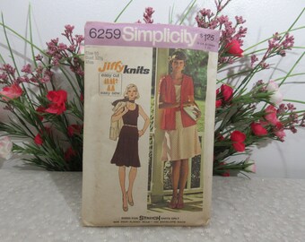 Simplicity Knit Dress Pattern