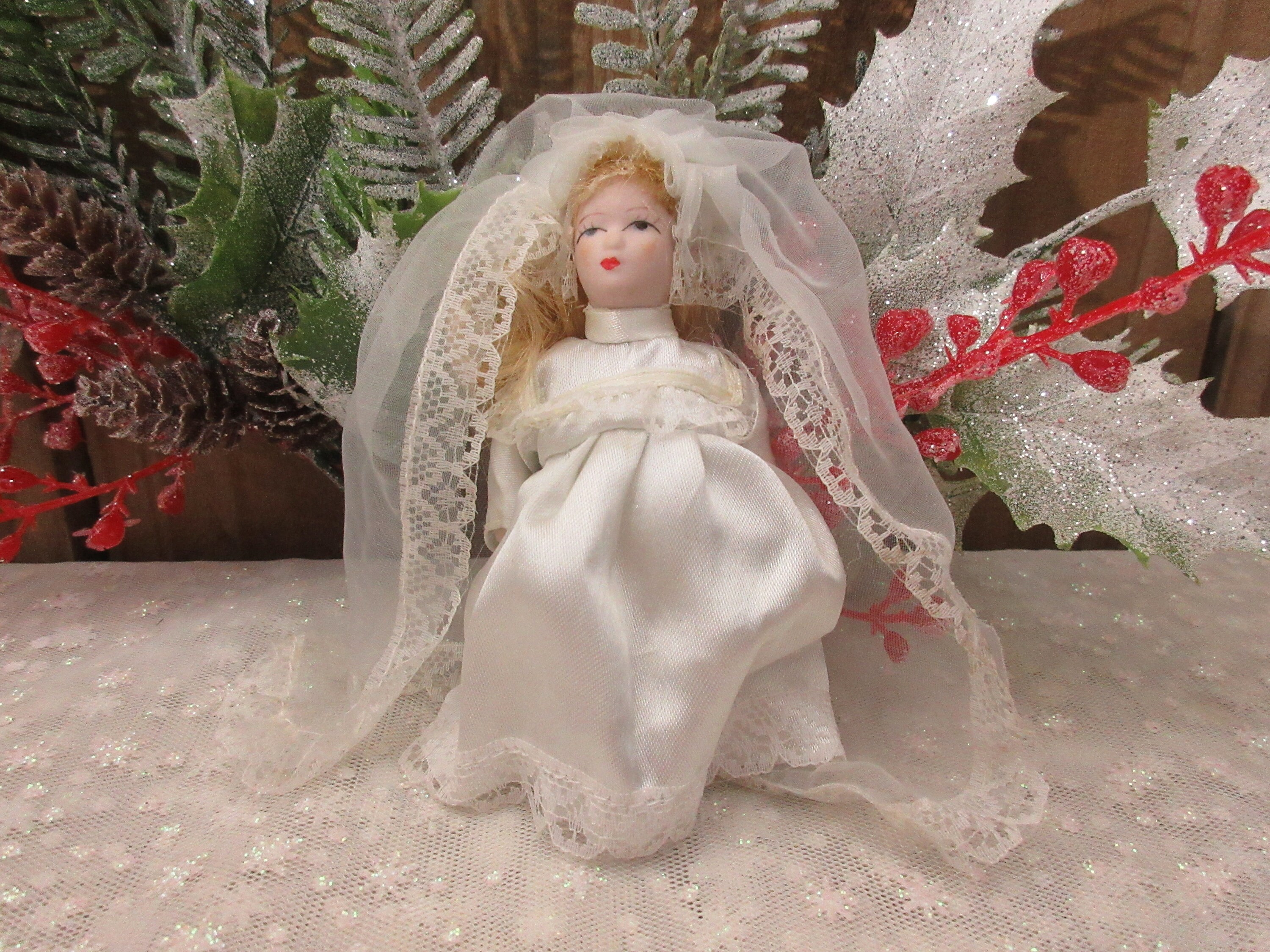 Antique wedding dolls on sale