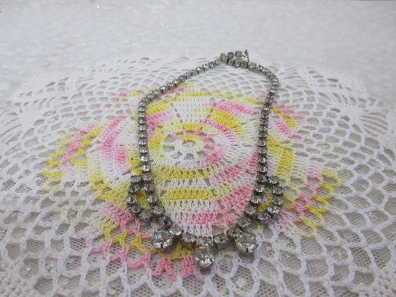 Timeless Beauty: Rhinestone Wedding Necklace for … - image 10