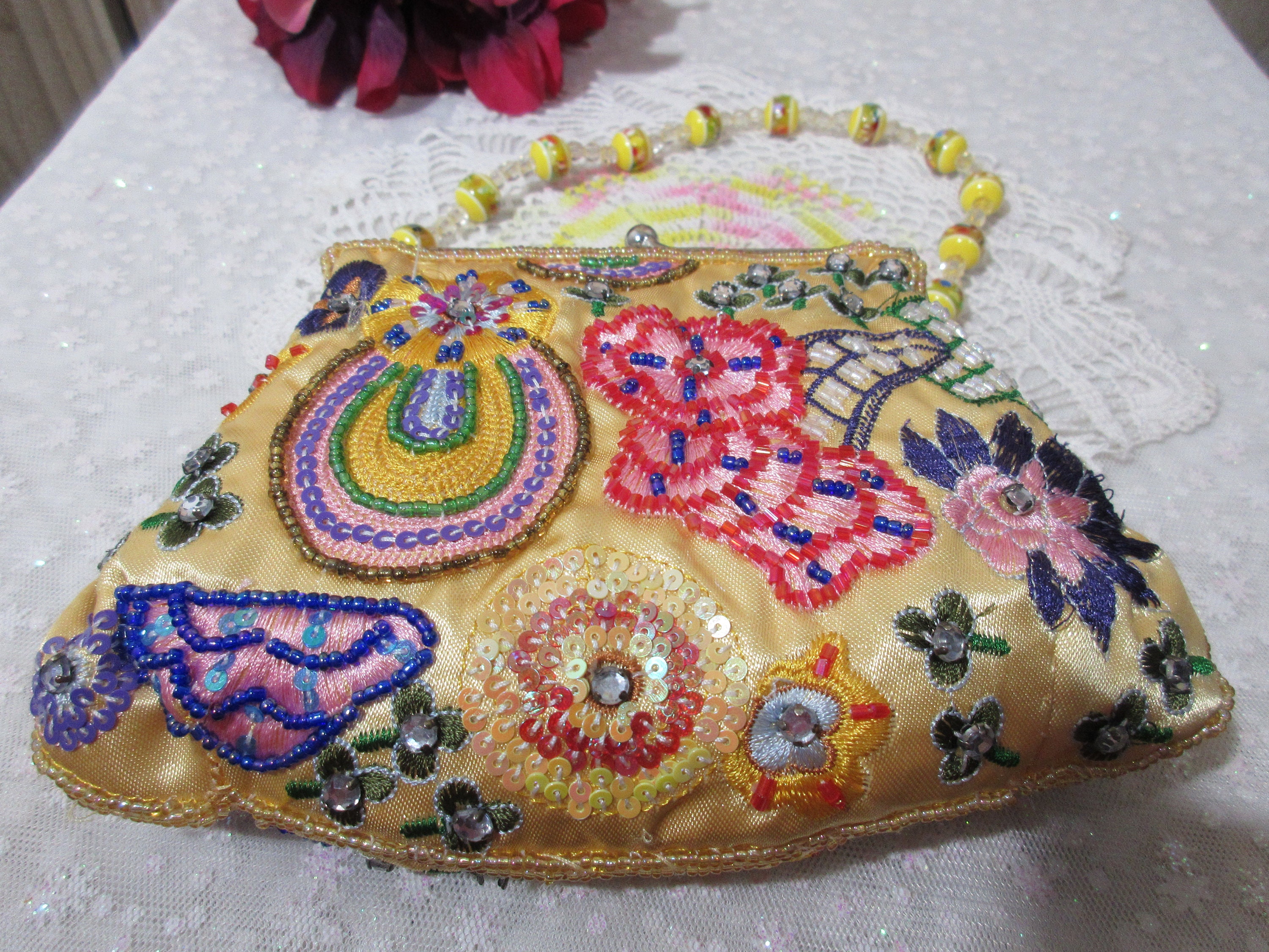 Beaded Summer Purse by Max Mayer | Etsy