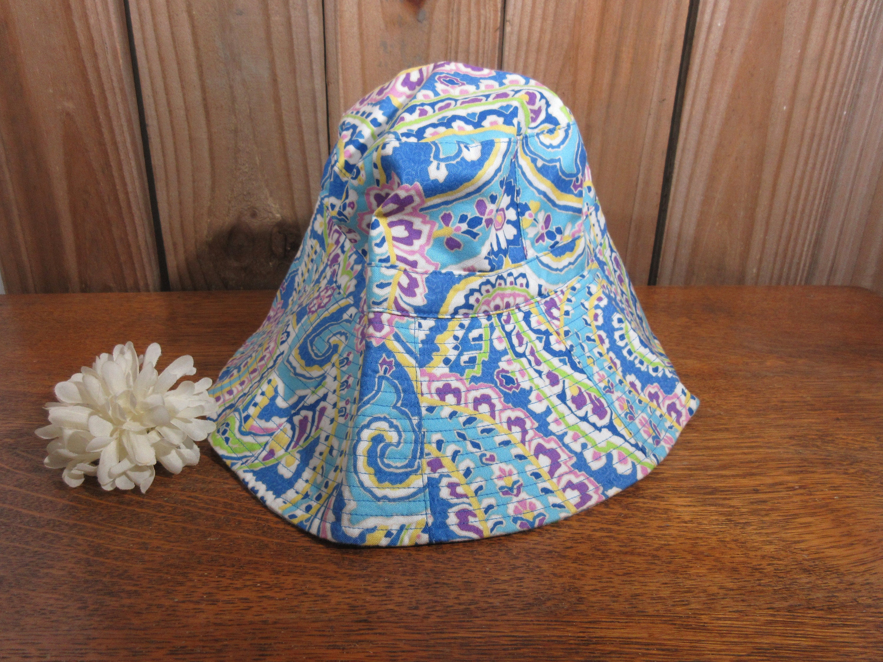 Vera Bradley Reversible Beach Hat - Etsy