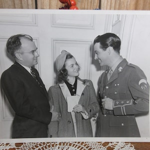 Vintage Picture of Merle Porter and Robert Taylor
