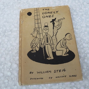 Rare Vintage Picture Book: The Lonely Ones by William Steig, 1940&#39;s Edition