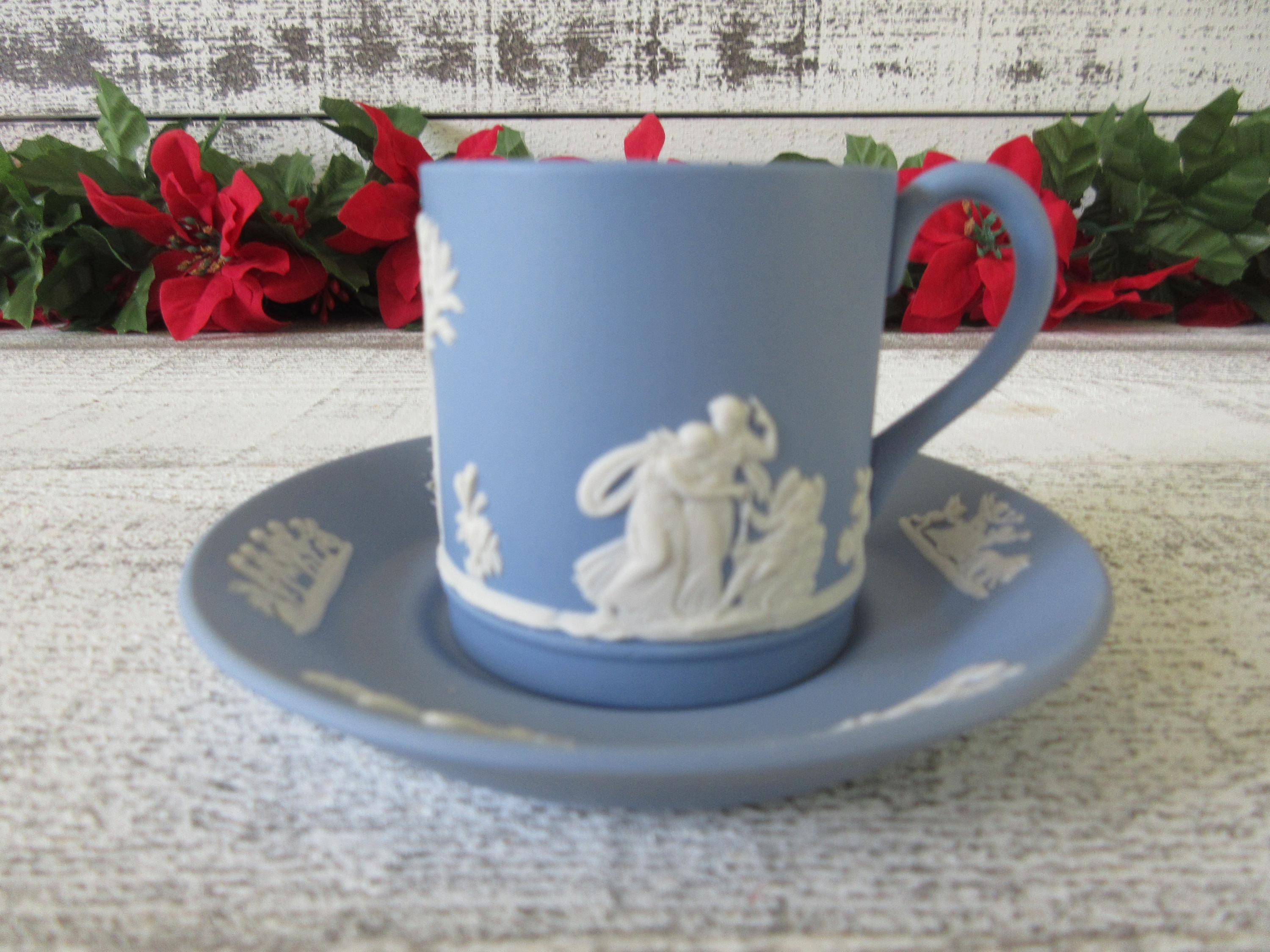 Classical Wedgwood Demitasse Cup and Saucer - Greek Mythology