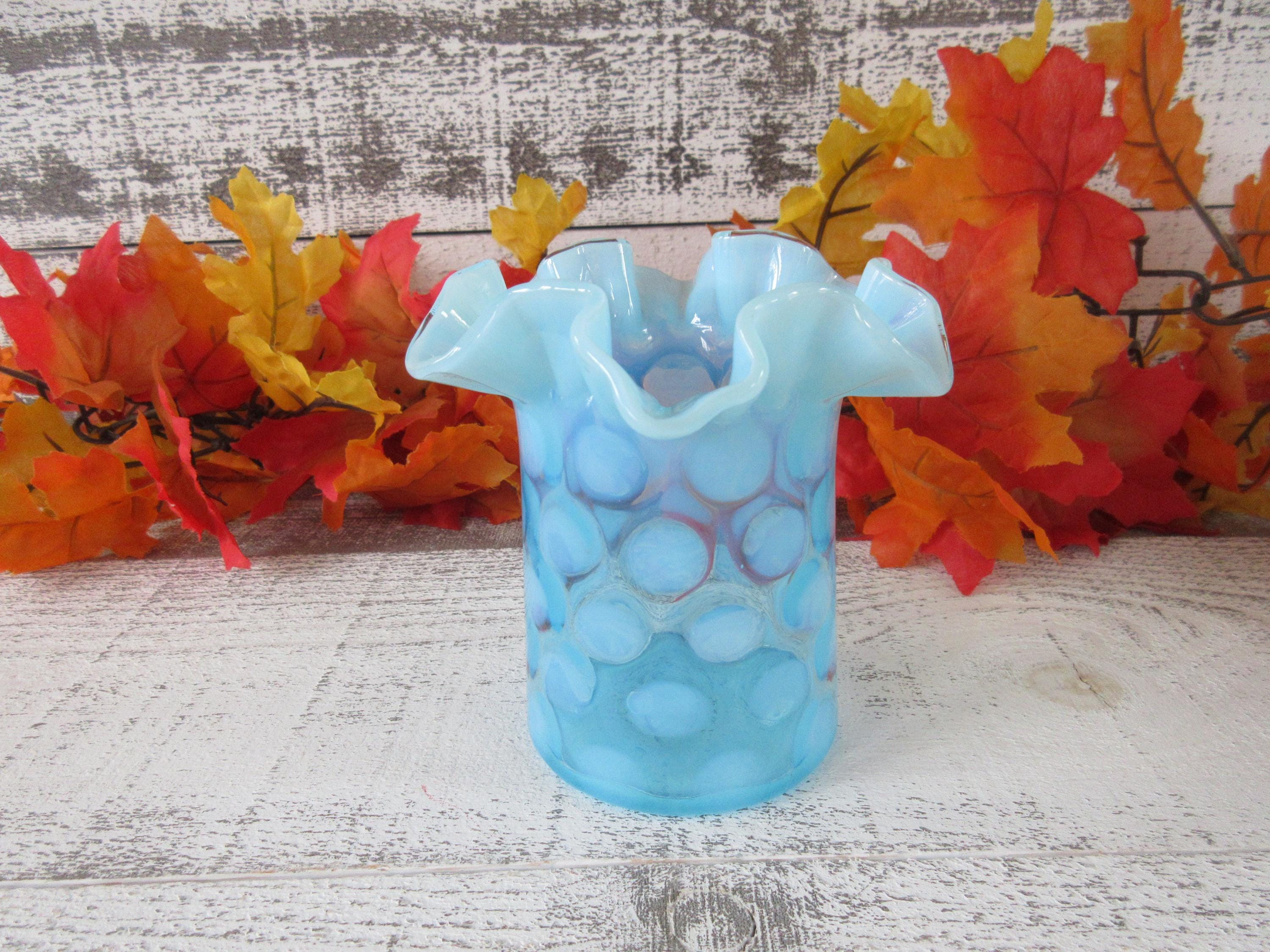 Fenton Blue Opalescent - Etsy