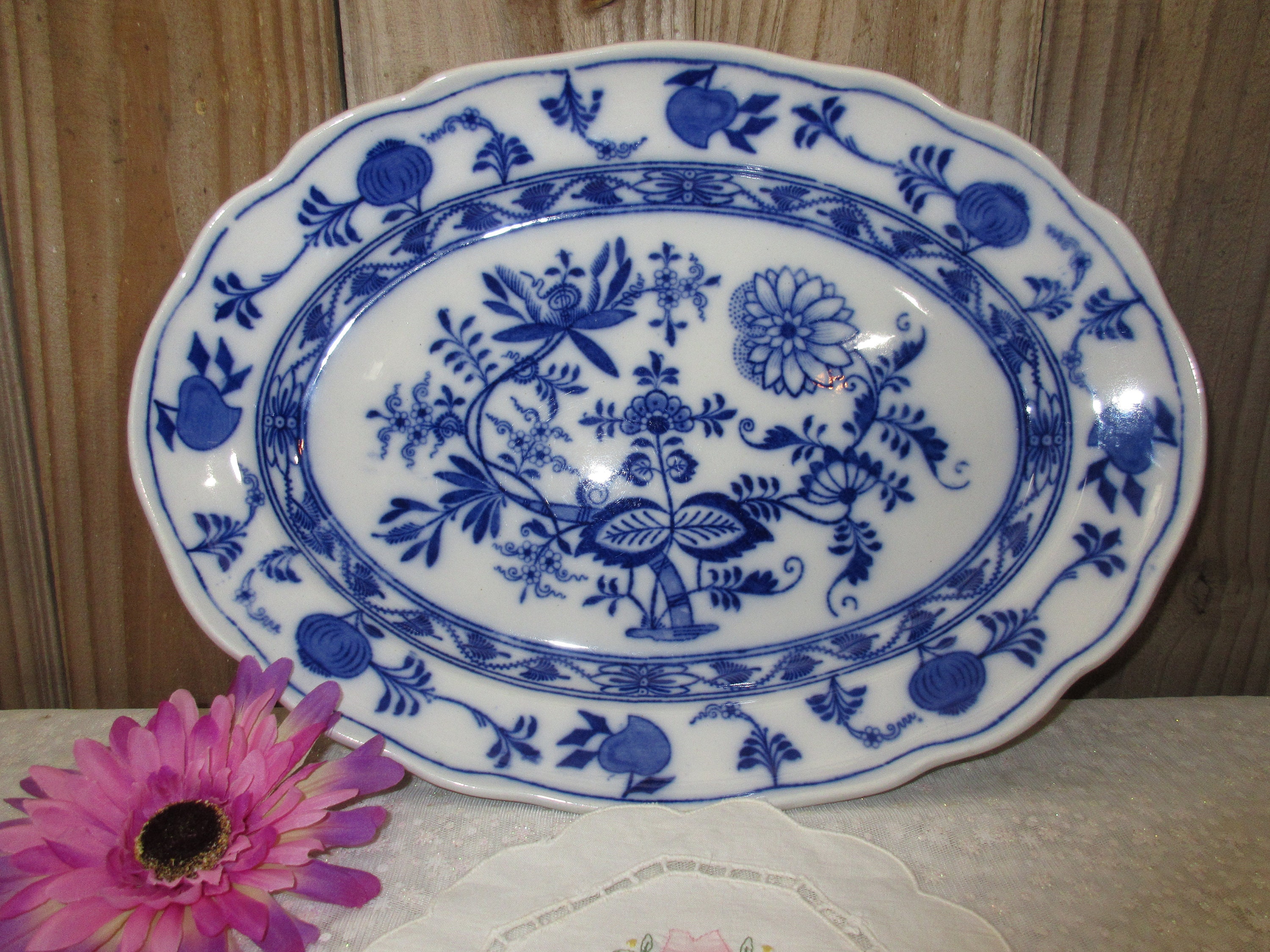 Collectible Meissen Turkey Platter - Fine China Serving Tray - Etsy