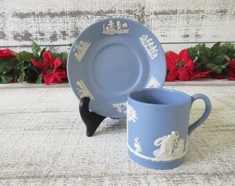 Classical Wedgwood Demitasse Cup and Saucer - Greek Mythology