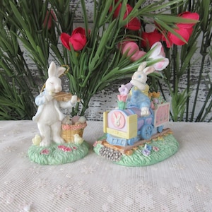 Pastel Easter Bunny Decor