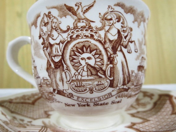 Vintage Alfred Meakin Tea Cup and Saucer, Made in England - Etsy